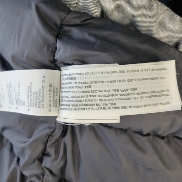 Hollister Ultimate Down Collection Grey Jacket Size XS - Picture 15 of 16